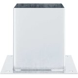 Postolja za stupove kvadratna 12 kom 101x101 mm pocinčani čelik | shoptok.hr