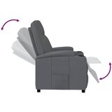  Naslonjač od umjetne kože sivi | shoptok.hr