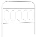 vidaXL Kovinsko vzglavje belo 100 cm, (21242877) Cene