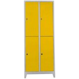 Hanah home Js1013Sa GreyYellow Locker Storage Cabinet | ePonuda.com