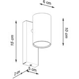  Stenska svetilka UTTI bela, (21347195) | Shoptok.si