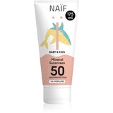 Naif Baby & Kids Mineral Sunscreen SPF 50 0 % Perfume otroška zaščitna krema 175 ml Cene