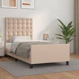  Okvir za krevet s uzglavljem cappuccino 80x200 cm umjetna koža | shoptok.hr