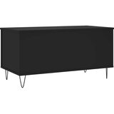  Stolić za kavu crni 90 x 44,5 x 45 cm od konstruiranog drva | shoptok.hr
