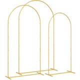  Vjenčani luk 3 pcs Zlatno Čelik | shoptok.hr