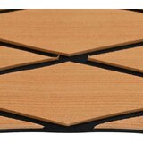  Prostirka za čamce Prugasti Smeđa i crna 190 x 70 cm EVA - 190 x 70 cm Smeđa i crna | shoptok.hr