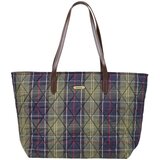 Barbour Naramna torba WETHERHAM QUILTED TARTAN 262MLBA0344 Zelena Cene