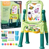  Edukativna dvostrana ploča sa 48 elemenata - zelena | Shoptok.si