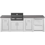Grandpro Letna kuhinja ALUMINIJ 295 Bela [SWCX3NFDD1] | Shoptok.si