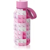 Solid Kids termovka z zanko Pink Bricks 330 ml