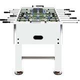  Miza za namizni nogomet jeklo 60 kg 140x74,5x87,5 cm bela | Shoptok.si