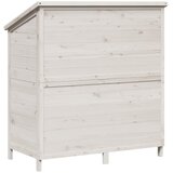  Vrtna Šupa Bijela 106 x 56 x 113,5 cm Čvrsto drvo jele | shoptok.hr