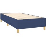  box spring s madracem LED plavi 80 x 200 cm od tkanine | shoptok.hr