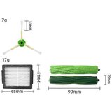 INORCO Primerno za I7 I7+e5 E6 Deli in dodatki sesalnika Glavna krtaa Stranska krtaa Visoko uinkovit filter, (21981543) | Shoptok.si