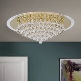 Orion DLU 2378/9/62-Kristalni stropni luster GLORIA 9xG9/40W/230V prečnik 62 cm zlatni | Eponuda.com