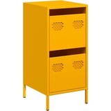 vidaXL Komoda senf žuta 35x39x73,5 cm hladno valjani čelik | shoptok.hr