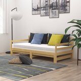  Dnevni ležaj na izvlačenje 2 x (90 x 200) cm masivna borovina | shoptok.hr