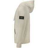 Calvin Klein muška hoodie dukserica s aplikacijom logom siva | shoptok.hr