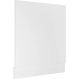 vidaXL Plošča za pomivalni stroj bela 59,5x3x67 cm iverna plošča, (20621309) | Shoptok.si