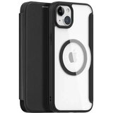 Dux ducis Skin X Pro - MagSafe kompatibilna preklopna torbica za Apple iPhone 15 črna | Shoptok.si