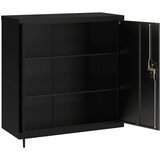 Ormarić za spise crni 90 x 40 x 90 cm čelični | shoptok.hr