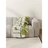 noo.ma Zeleno-kremno bela odeja 150x200 cm Felu – | Shoptok.si