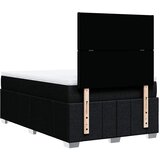  Krevet box spring s madracem crni 120 x 190 cm od tkanine | shoptok.hr