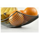 Posuda za Voće Confortime Crna Metal 31 x 23 x 10 cm (12 kom.) | shoptok.hr