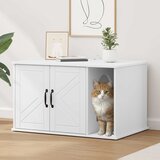  Mačja Kuća Bijelo 85 x 55 x 50 cm Konstruirano drvo | shoptok.hr