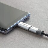 Ringke Premium adapter MFI (Made for iPhone) Fast Charge - Lightning To Type-C - sivi | shoptok.hr
