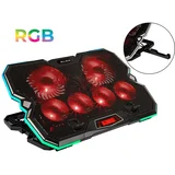 6 FAN VORTEX RGB Laptop Cooling Pad