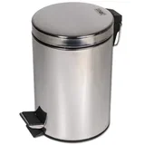 Koš za smeti s pedalom, 12 l, INOX - ZLN6904