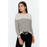 Trendyol Stone Striped Knitwear Sweater | ePonuda.com