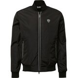 Ea7 Emporio Armani Prijelazna jakna crna / prljavo bijela | shoptok.hr