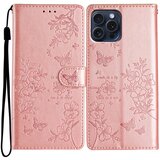 SUNSKY Eleganten etui ovitek za Samsung iPhone 16 Pro, Metulji, Pink | Shoptok.si
