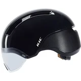 CALIDO PLUS Black Cycling Helmet, METAL BLACK, Size M
