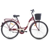 Olimp Sport Bicikl DESTINY 28" bordo/bež | ePonuda.com