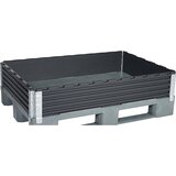ratioform natični okvir iz umetne mase, de 2 kosa, za evro paleto 1200 x 800 mm, diagonalno zložljivo, s 4 tečaji, od 10 de Cene