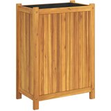 Maison Chic Vrtno cvetlično korito - Cvetlični Lonec s podlogo 54x31x75 cm trden akacijev les, (21788897) Cene