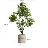 Kave Home Umetna rastlina (višina 185 cm) Rhus – | Shoptok.si