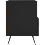  Noćni ormarići 2 kom crni 40 x 35 x 47,5 cm konstruirano drvo | Eponuda.com