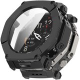 INF PC zaščitni ovitek s kaljenim steklom za Amazfit T-Rex Ultra2 Black, (5000264120) | Shoptok.si