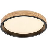 Osram LED prigušiva stropna svetiljka MARIANO LED/36W/230V prečnik 51 cm hrast/crna | Eponuda.com