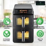 Just Perfecto JP-AF10DB dvostruka friteza na vrući zrak 10 L, 2600 W | shoptok.hr