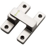 INF Kljuka za vrata, ki se sveti v temi - 90°/180° univerzalna Silver, (21839427) | Shoptok.si