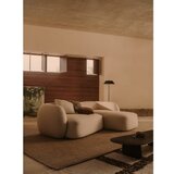 Kave Home Krem kutna garnitura od šenila (s desnim kutom/s ležaljkom) Martina – | shoptok.hr