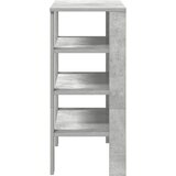  Stalak za cipele boja betona 61x32x70 cm konstruirano drvo | shoptok.hr