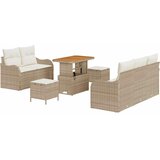  Sjedeća garnitura za vrt 8 kom. poliratan 176 x 62 x 85 cm | shoptok.hr