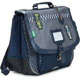 Tann's Šolska torba ROMAIN CARTABLE 38CM POCHE GOURDE Siva | Shoptok.si