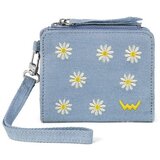 Vuch Ženski novčanik Tadi Daisy Blue, 9 x 11 cm Slike